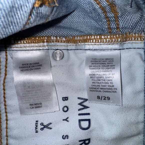 Lucky Brand Woman’s Mid Rise Boy Shorts - Picture 5 of 6